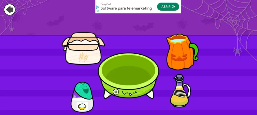 Timpy Cooking Games for Kids android App screenshot 0